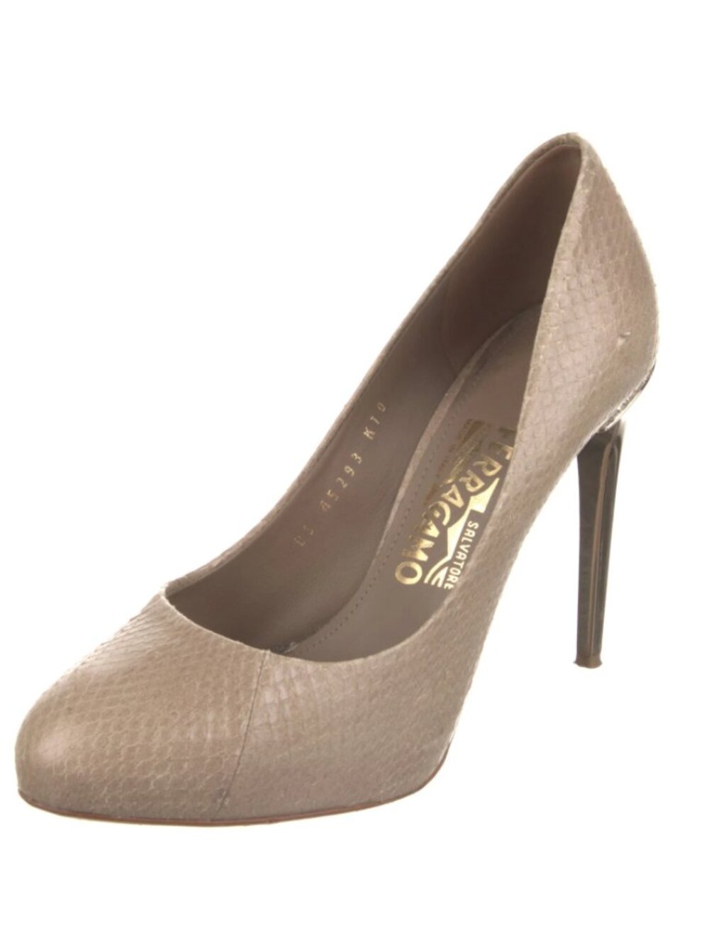 Salvatore Ferragamo Snakeskin Pumps